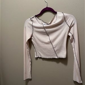 cream princess polly cropped long sleeve- great condition good quality.